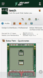 Mobile Screenshot of leech.deviantart.com
