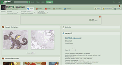 Desktop Screenshot of pmttyd--gloomtail.deviantart.com