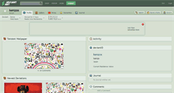Desktop Screenshot of kenzox.deviantart.com