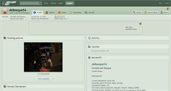 Desktop Screenshot of delbosque54.deviantart.com