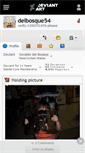 Mobile Screenshot of delbosque54.deviantart.com