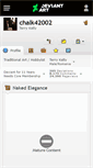 Mobile Screenshot of chalk42002.deviantart.com