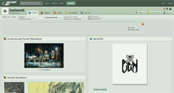 Desktop Screenshot of dragoonms.deviantart.com