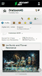 Mobile Screenshot of dragoonms.deviantart.com