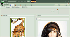 Desktop Screenshot of lonedoll.deviantart.com