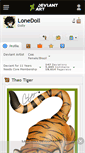 Mobile Screenshot of lonedoll.deviantart.com