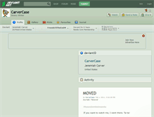 Tablet Screenshot of carvercase.deviantart.com