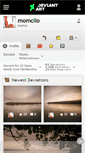 Mobile Screenshot of momcilo.deviantart.com