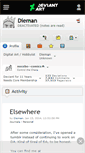 Mobile Screenshot of dieman.deviantart.com