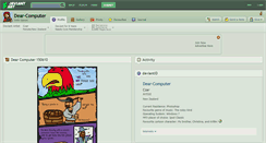 Desktop Screenshot of dear-computer.deviantart.com