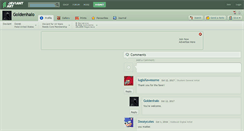 Desktop Screenshot of goldenhalo.deviantart.com