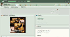 Desktop Screenshot of nadija-stock.deviantart.com