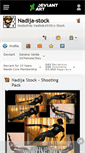 Mobile Screenshot of nadija-stock.deviantart.com