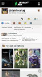 Mobile Screenshot of dylanliwanag.deviantart.com