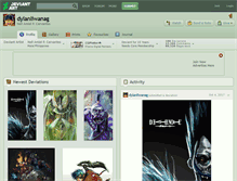 Tablet Screenshot of dylanliwanag.deviantart.com