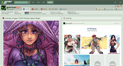 Desktop Screenshot of gulavisual.deviantart.com