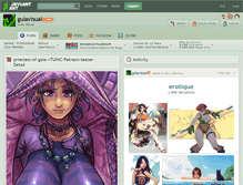 Tablet Screenshot of gulavisual.deviantart.com