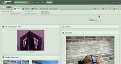 Desktop Screenshot of intuh.deviantart.com