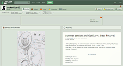 Desktop Screenshot of brokenlizard2.deviantart.com