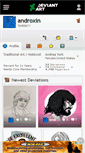 Mobile Screenshot of androxin.deviantart.com