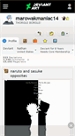 Mobile Screenshot of marowakmaniac14.deviantart.com