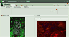 Desktop Screenshot of emberspirit.deviantart.com