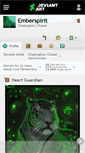 Mobile Screenshot of emberspirit.deviantart.com