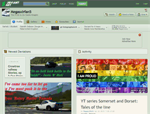 Tablet Screenshot of megasxlrfan5.deviantart.com
