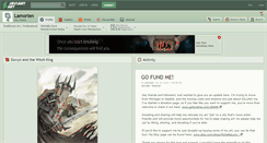 Desktop Screenshot of lamorien.deviantart.com