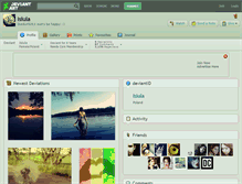 Tablet Screenshot of isiula.deviantart.com