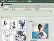 Tablet Screenshot of entheofuschia.deviantart.com