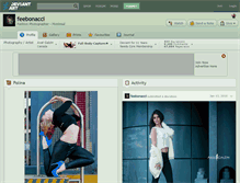 Tablet Screenshot of feebonacci.deviantart.com