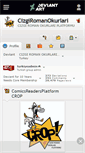 Mobile Screenshot of cizgiromanokurlari.deviantart.com