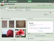 Tablet Screenshot of greys15practicefan.deviantart.com