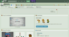 Desktop Screenshot of miltossofos.deviantart.com