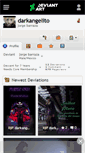 Mobile Screenshot of darkangelito.deviantart.com