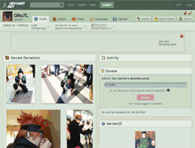 Tablet Screenshot of giku7l.deviantart.com