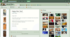 Desktop Screenshot of cats-at-play.deviantart.com