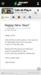 Mobile Screenshot of cats-at-play.deviantart.com