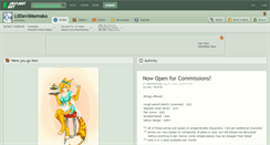 Desktop Screenshot of lildevilmomoko.deviantart.com