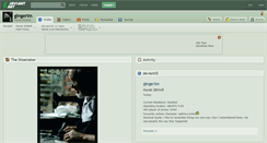 Desktop Screenshot of gingerim.deviantart.com