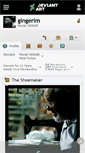 Mobile Screenshot of gingerim.deviantart.com
