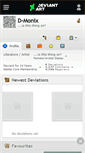Mobile Screenshot of d-monix.deviantart.com