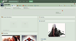 Desktop Screenshot of crazyjigle.deviantart.com