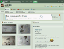 Tablet Screenshot of abcd12321.deviantart.com