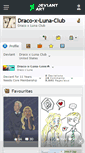 Mobile Screenshot of draco-x-luna-club.deviantart.com