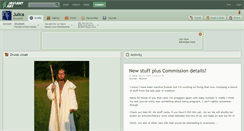 Desktop Screenshot of julica.deviantart.com