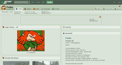 Desktop Screenshot of fredos.deviantart.com