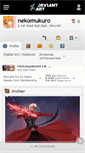 Mobile Screenshot of nekomukuro.deviantart.com