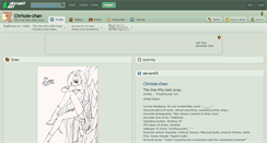 Desktop Screenshot of chrissie-chan.deviantart.com